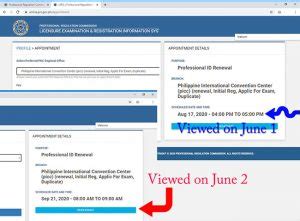 prc schedule appointment